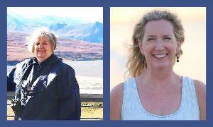 Nancy Kellogg and Carrie McCrudden