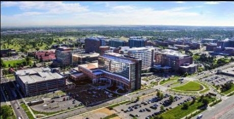 University of Colorado Anschutz Medical Campus Aerial view of the University of Colorado Anschutz Medical Campus